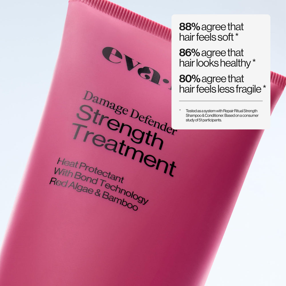 Bamboo and elasticity focus in Eva NYC Repair Leave-In for smoother comb-through.