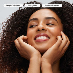 Eva NYC Therapy Session argan oil gloss suggesting deep hydration and shine.