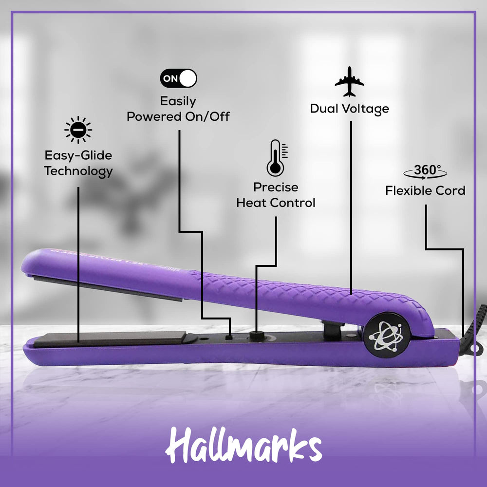 Evalectric Classic Styler negative ion tech for frizz reduction and shine.