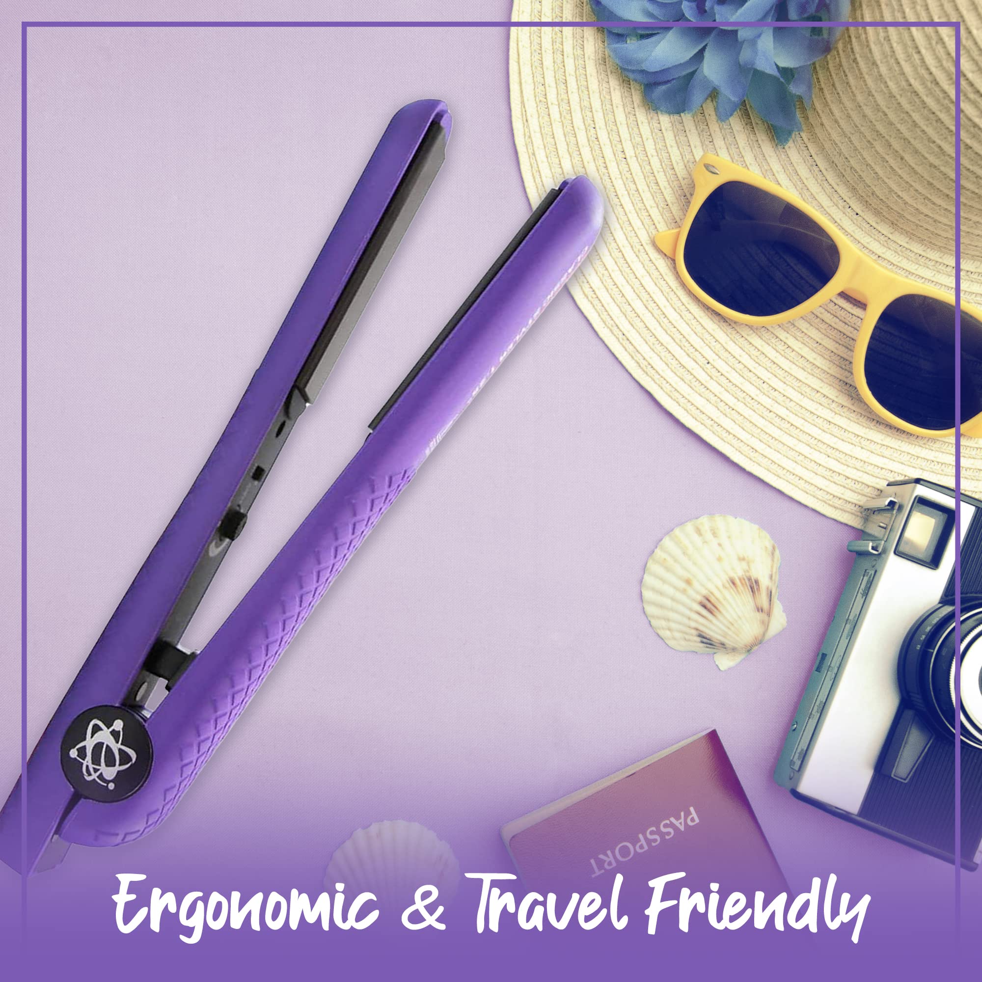 Evalectric Classic Styler swivel cord feature for tangle-free comfortable styling.