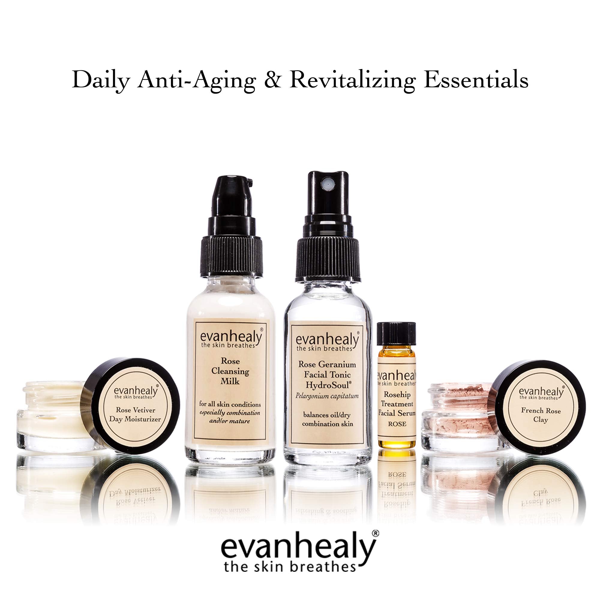 evanhealy Rose Geranium Hydrosoul refreshes and helps balance moisture