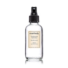 Evanhealy Frankincense Hydrosoul bottle for gentle hydration and refreshing facial toning.