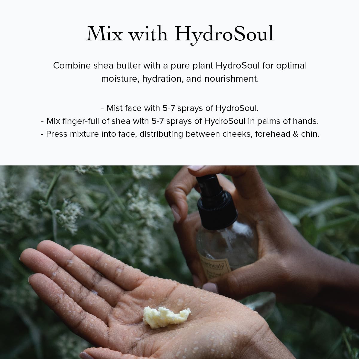 evanhealy hands-applying-shea-butter demonstrates easy daily-use for dry skin