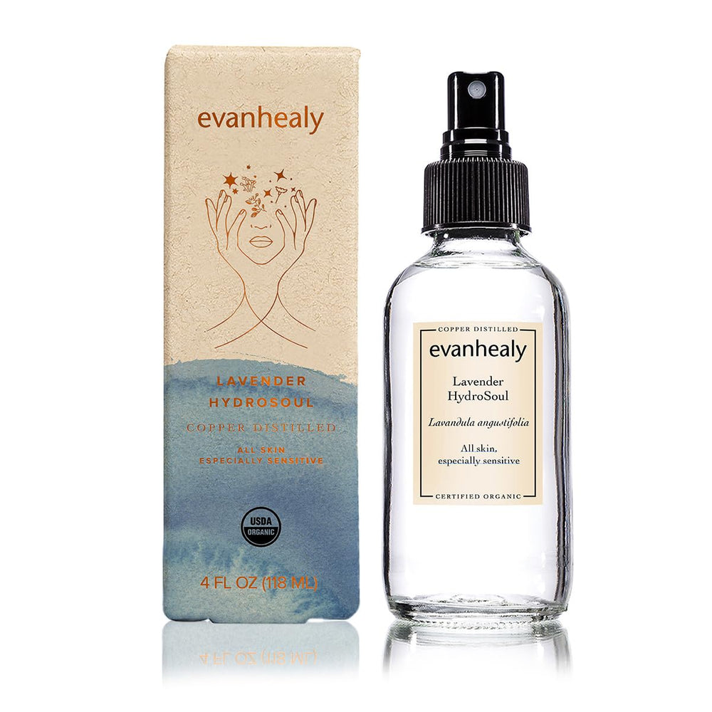 evanhealy Lavender HydroSoul fragrance closeup, true lavender aroma