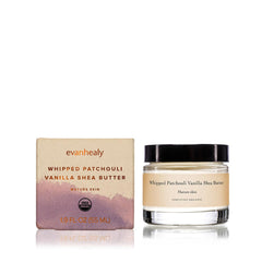 Evanhealy texture close-up shows creamy mousse ideal for smooth, hydrated skin.