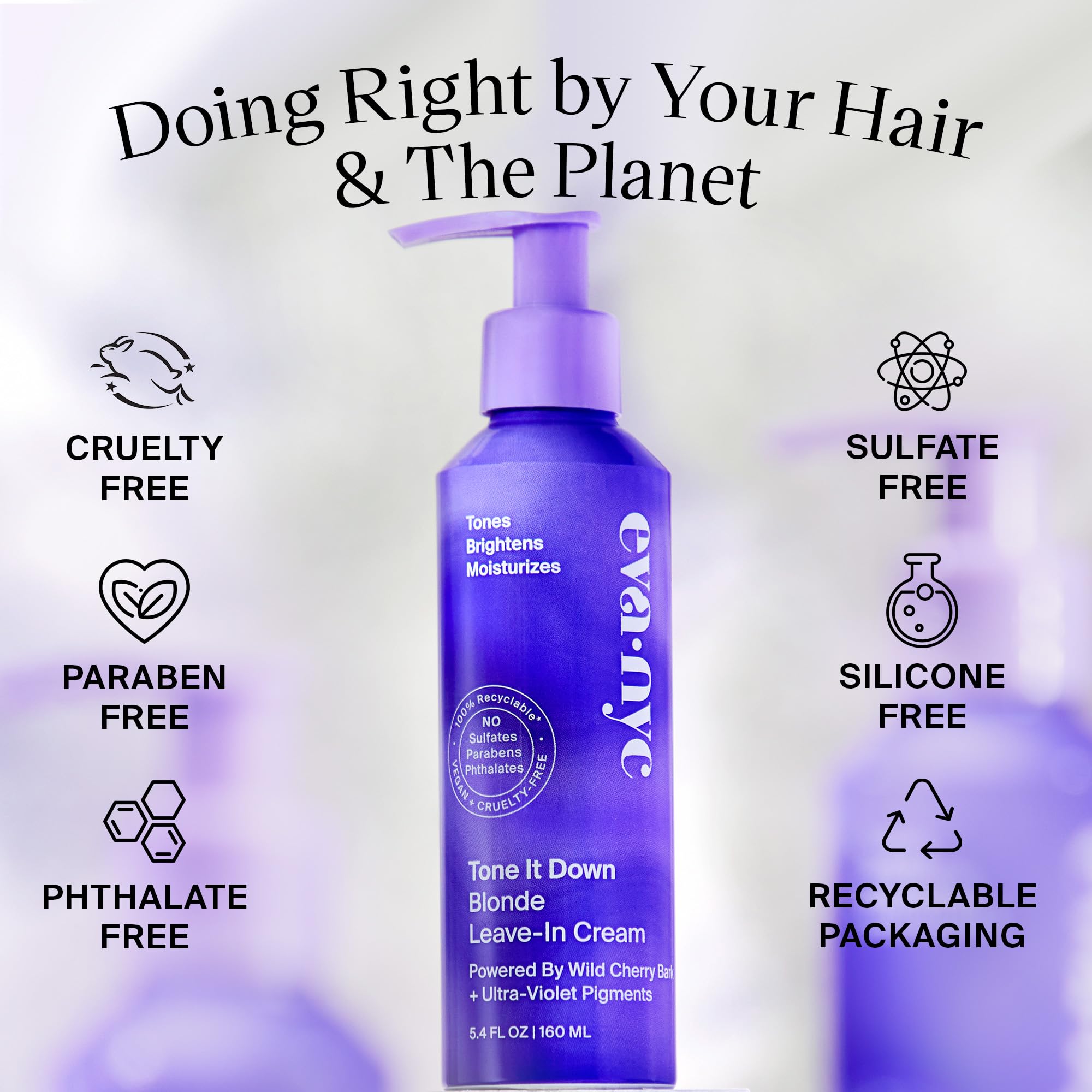 EVANYC leave-in formula delivers smooth and frizz free finish