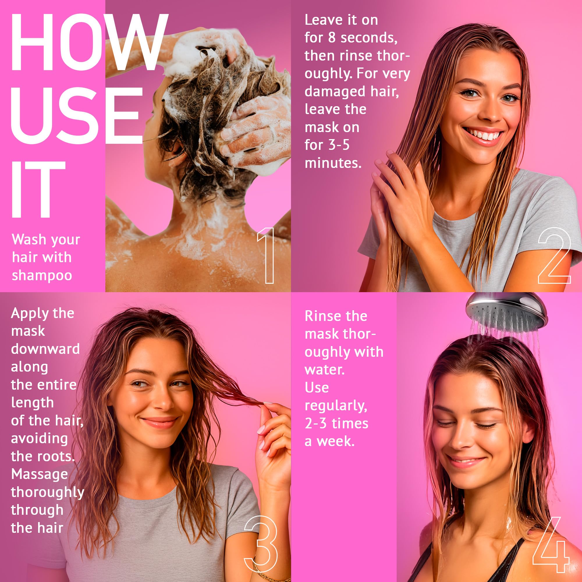 Safe for color-treated hair, EVATSU maintains vibrancy and softness.