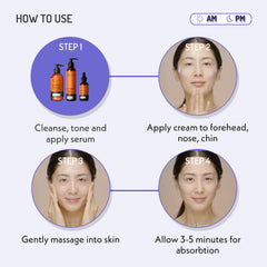 Texture swirl of Eve Hansen Hyaluronic Acid Cream demonstrating smooth application