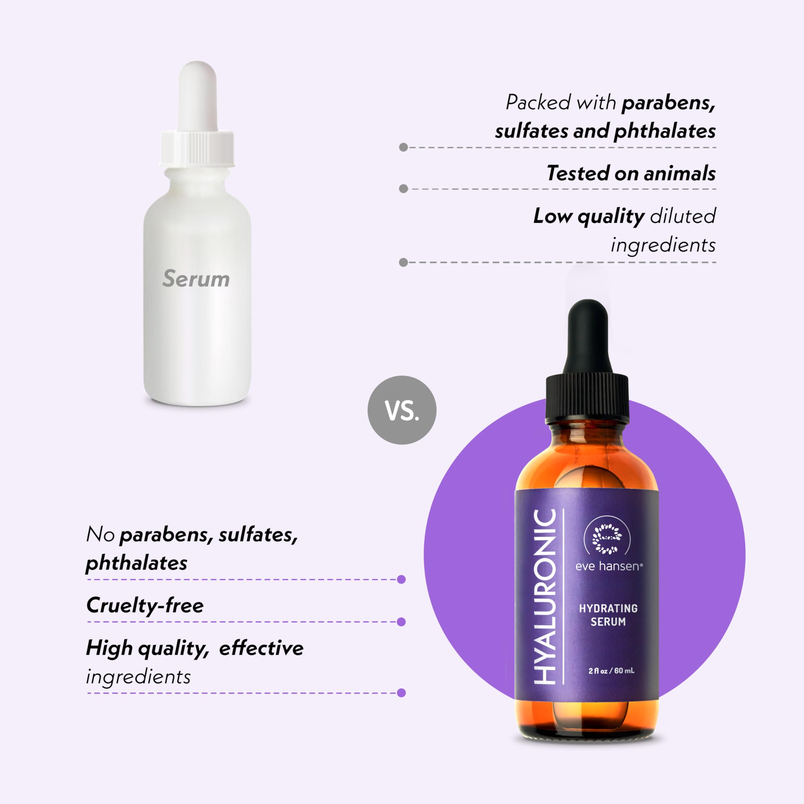 Organic aloe in Eve Hansen serum provides soothing moisture.
