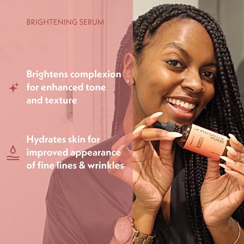 Eve Hansen morning and night routine setup with three serums