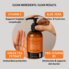 Eve Hansen Vitamin C Cleanser brightens routine with even skin tone impact