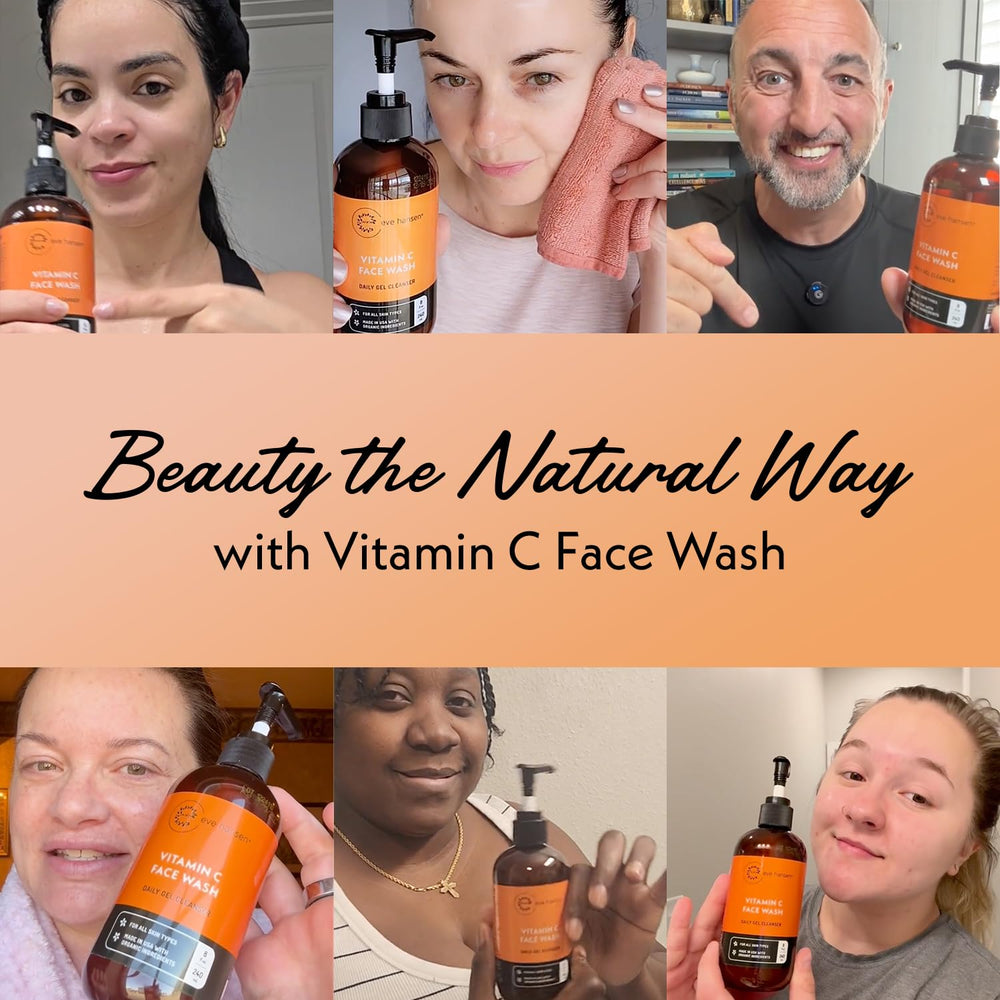 Eve Hansen Vitamin C Cleanser carries USA-made quality and clean standards