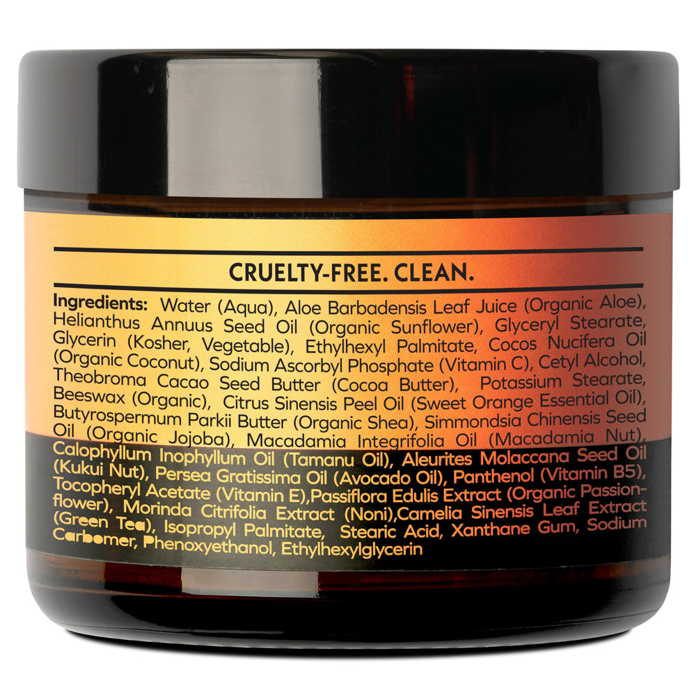 Eve Hansen Vitamin C Night Cream texture swatch showing lightweight hydration