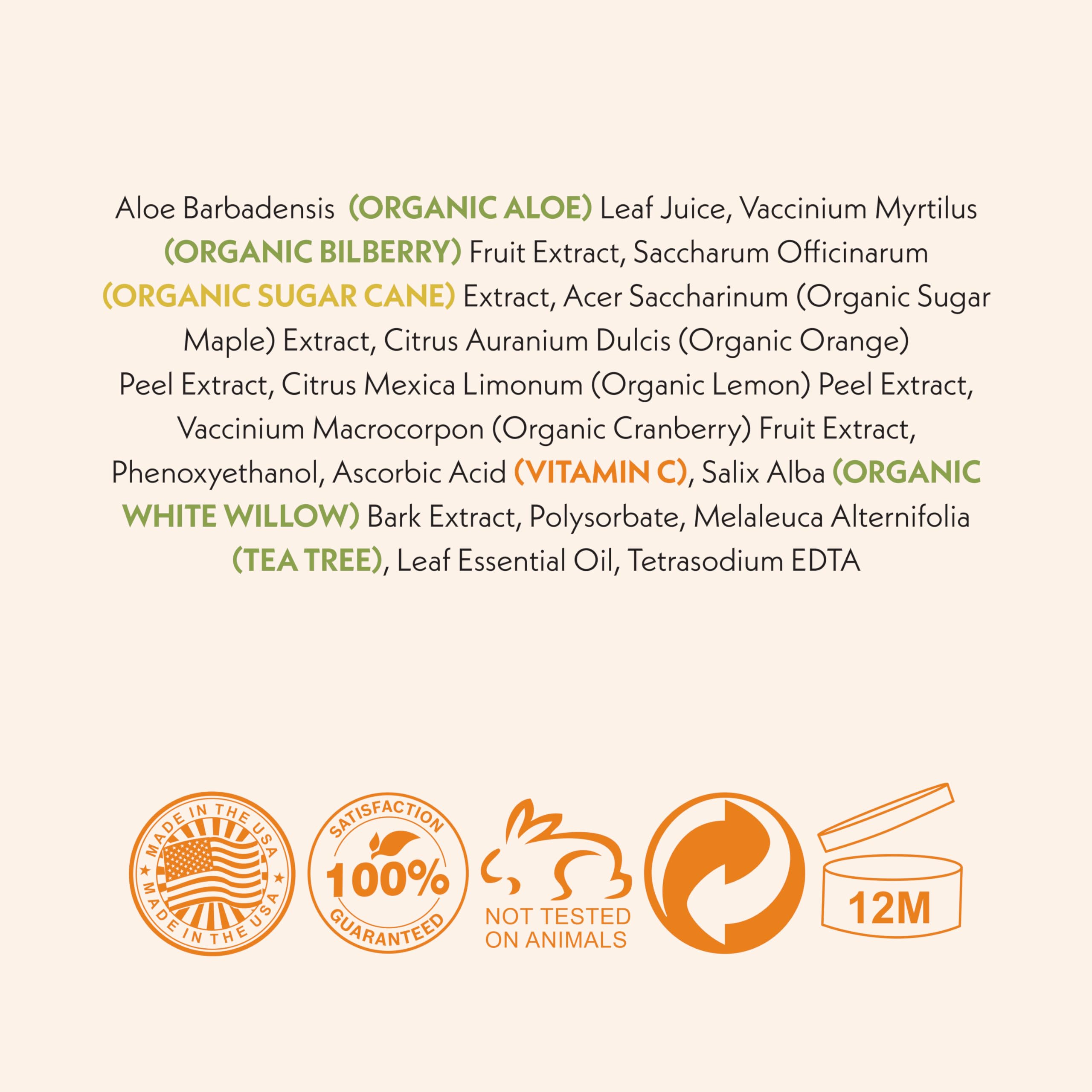 Vegan cruelty-free seal confirms Eve Hansen's ethical, skincare-ready choice.