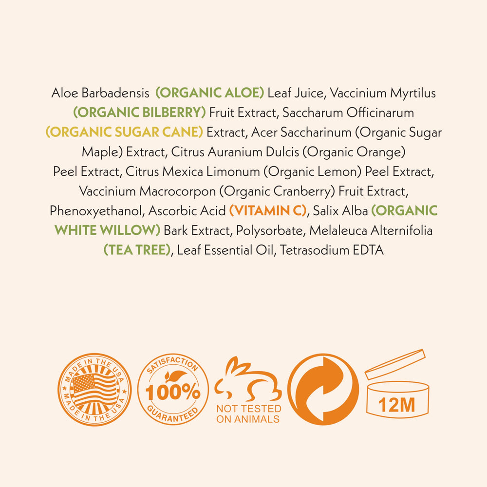 Vegan cruelty-free seal confirms Eve Hansen's ethical, skincare-ready choice.