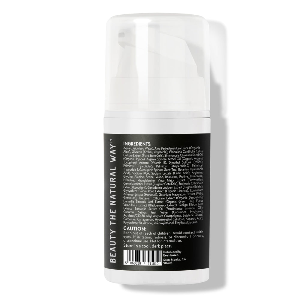 Eve Hansen vitamin E glow emphasizes nourishing protection around the eye contour.