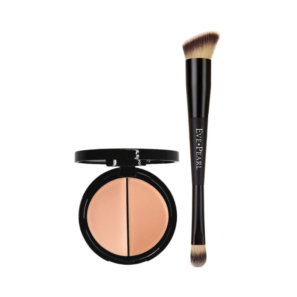 EVE PEARL Dual Salmon Concealer compact for precise under-eye coverage.