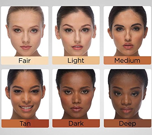 EVE PEARL HD Dual Foundation swatch showing natural matte finish and shade suitability.