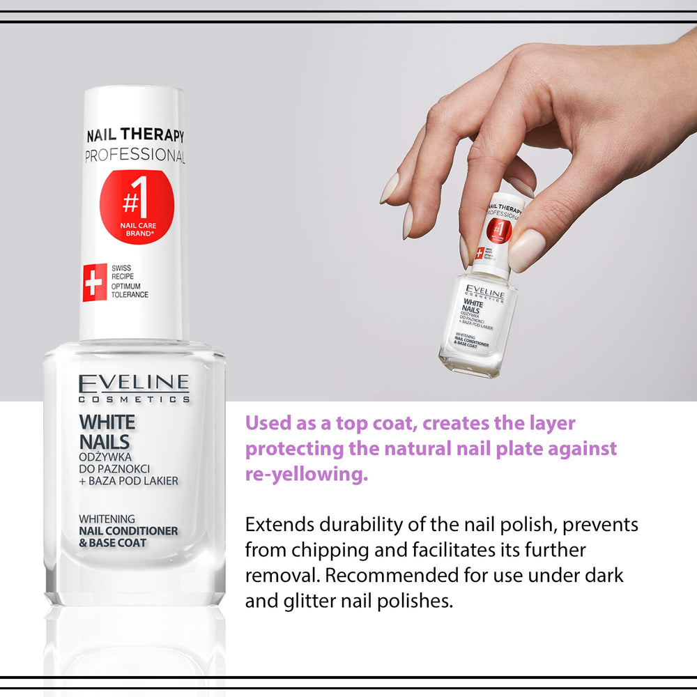 Eveline UV filters protect nails during color wear.