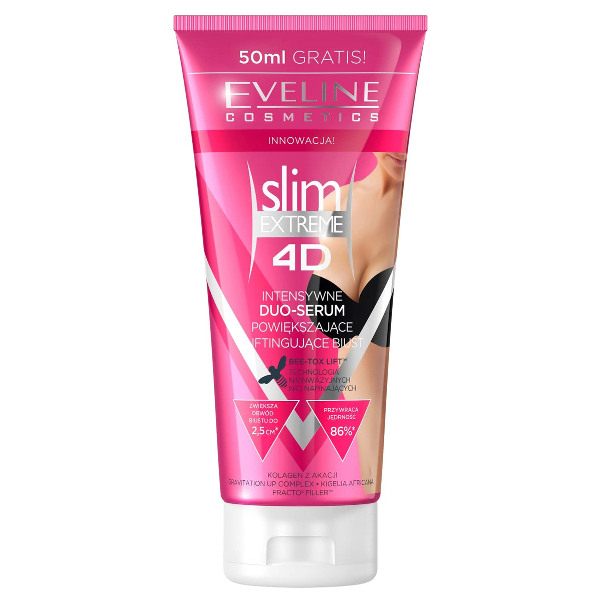 EVELINE COSMETICS Slim Extreme serum bust application for a lifted look