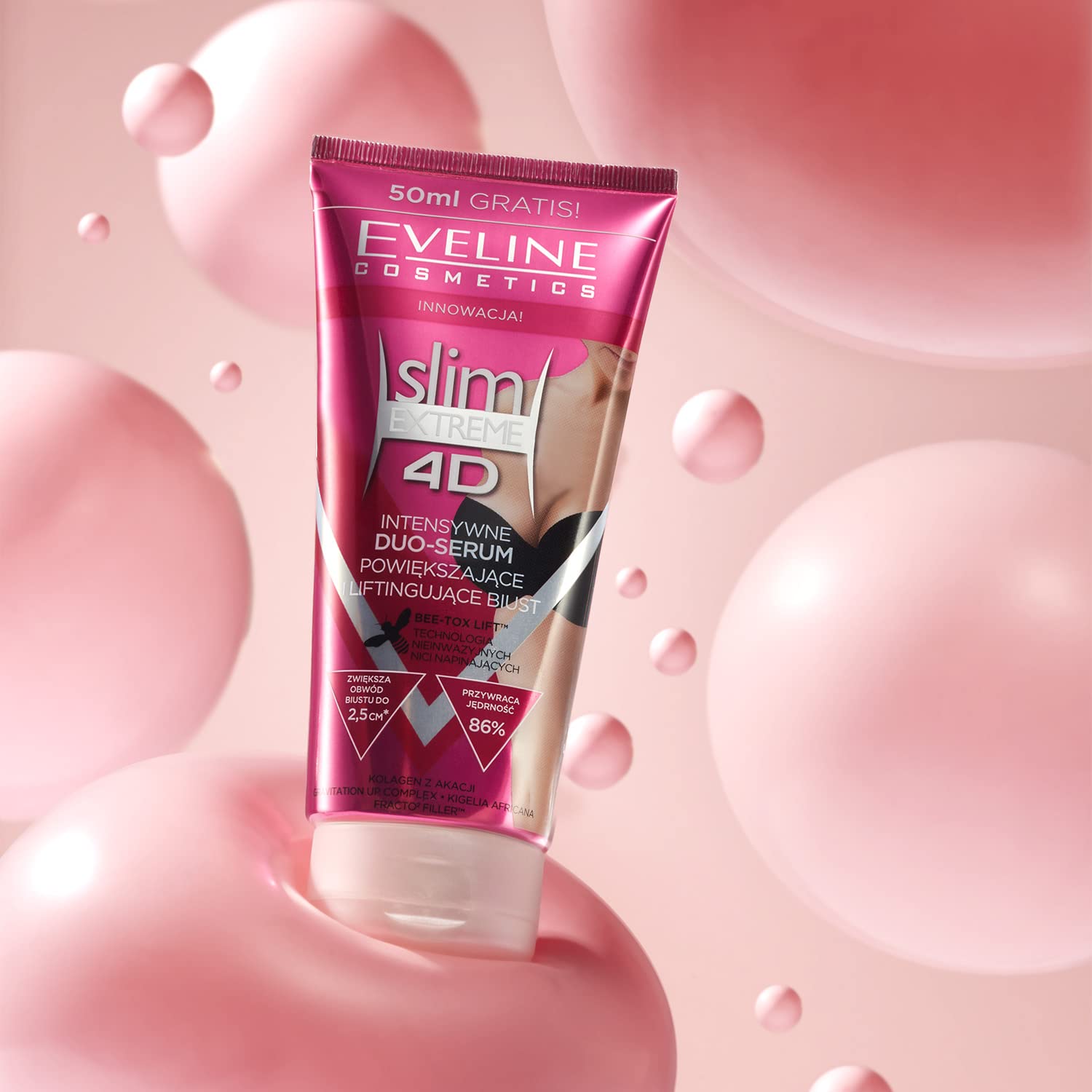 EVELINE COSMETICS Slim Extreme serum bust volume for fuller contour