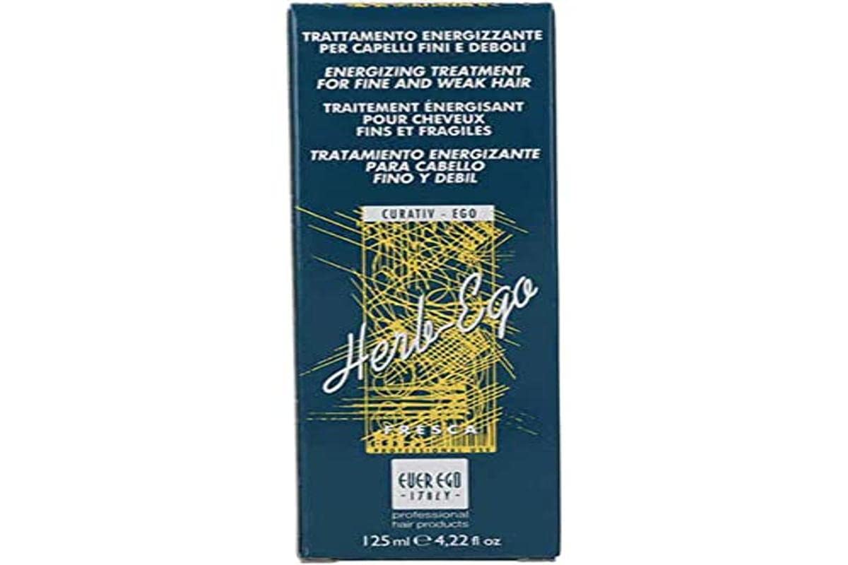 Ever Ego Italy Fresca bottle with dropper for scalp refresh and hair strengthening.
