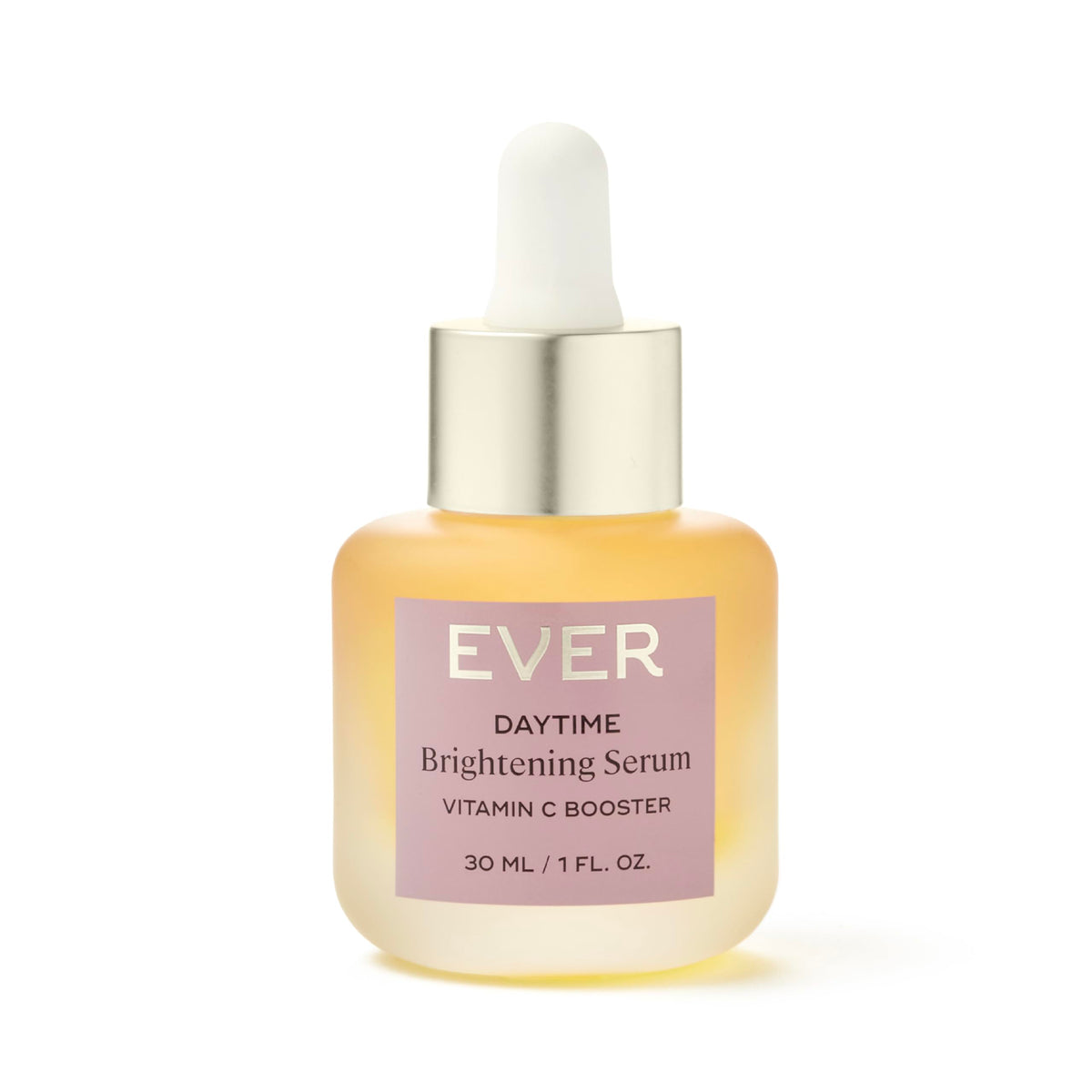 EVER Vitamin C Serum bottle close-up for brightening routine