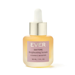 EVER Vitamin C Serum bottle close-up for brightening routine