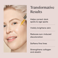 Applying EVER Vitamin C Serum on clean skin for even tone
