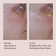 Texture swirl of EVER Vitamin C Serum showing quick absorption