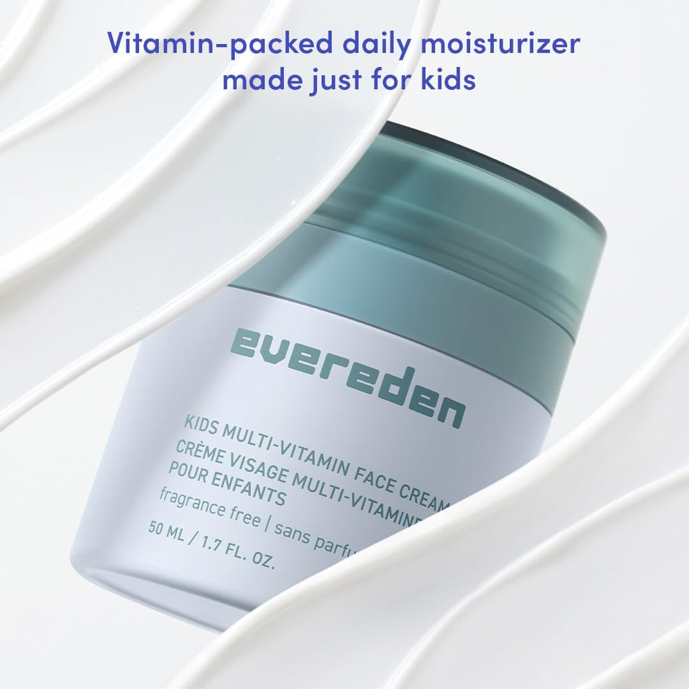 Step-by-step Evereden Daily 1-2-3 routine with cleanse, hydrate, protect