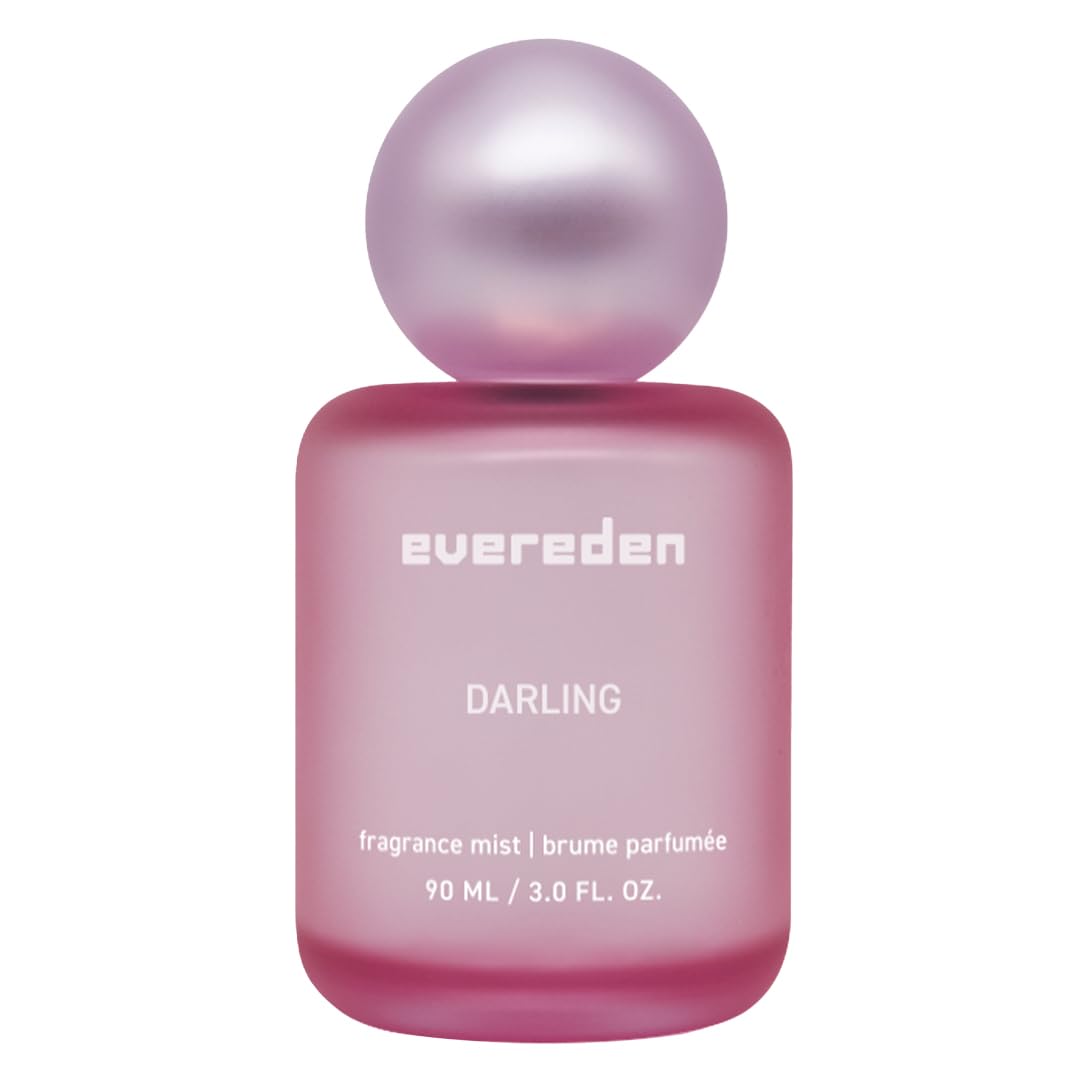 Evereden Darling fragrance bottle with floral notes for daily hair and body refresh.