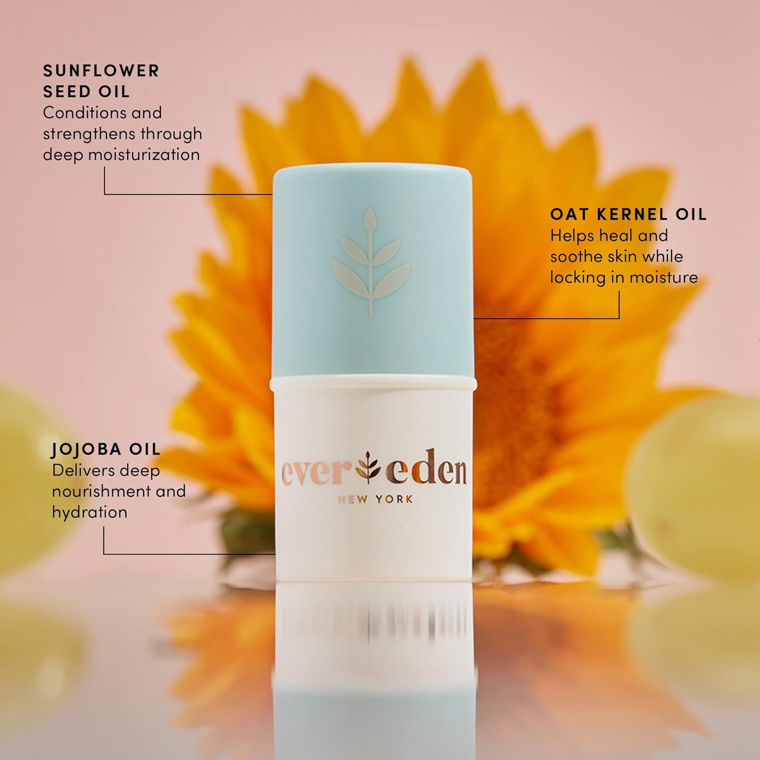 Evereden Dry Relief Duo face cream close-up with creamy texture