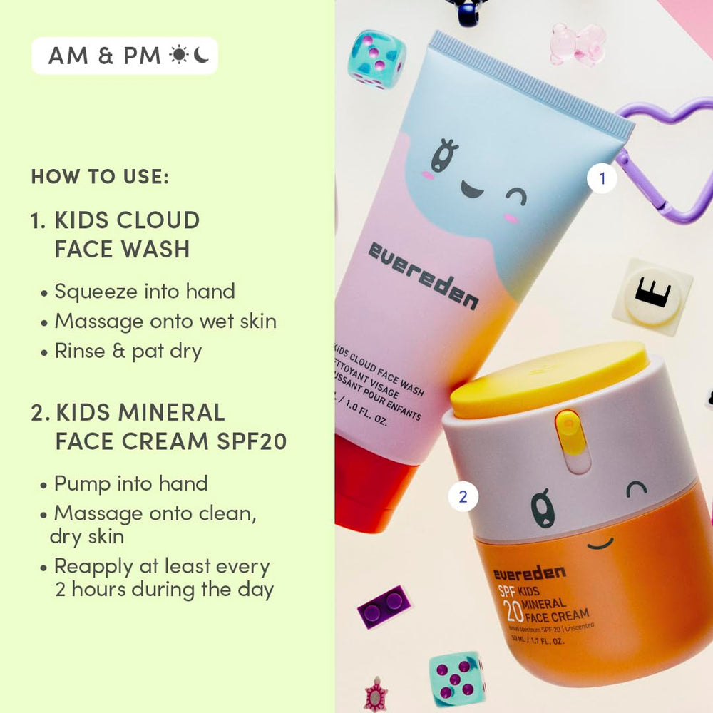 Evereden Family-friendly skincare suitable for ages 3+