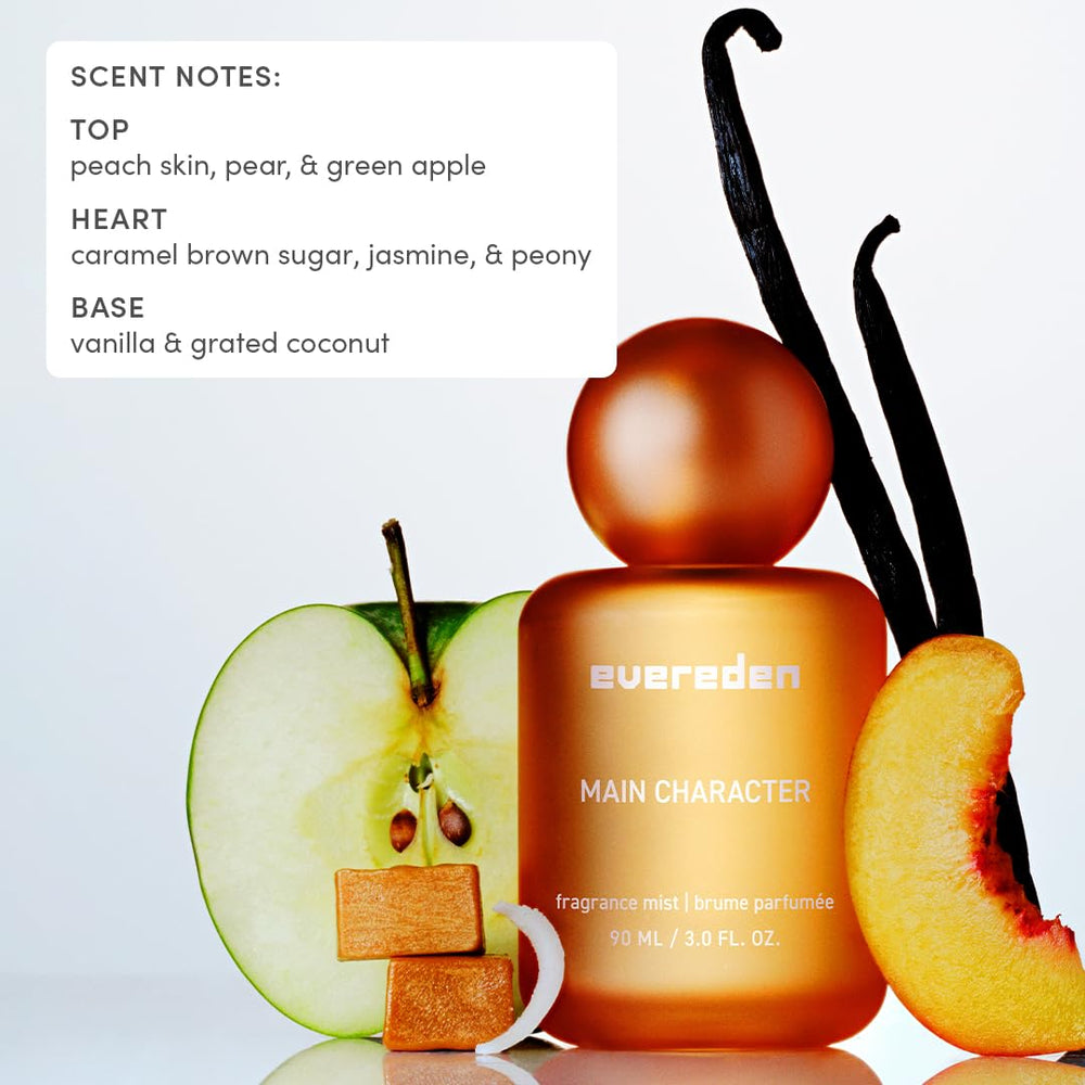 Evereden bottle packaging and collectible bottle highlight premium design.