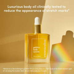 Evereden Golden Belly Serum ingredients blend featuring Marula and Centella