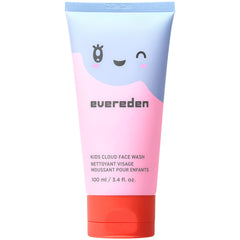 Evereden Kids Cloud Face Wash bottle with tropical sorbet scent for gentle cleansing.
