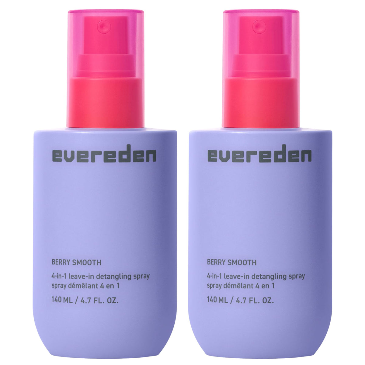 Evereden Kids Detangler Spray bottle ready for detangling with lightweight moisture.