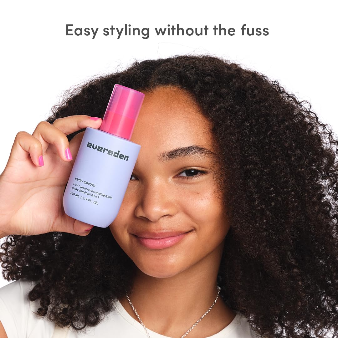 Evereden Kids Detangler Spray compact pack ideal for travel.