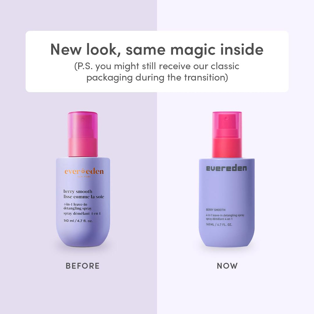 Evereden Kids Detangler Spray mist dispersing evenly for smooth hair.