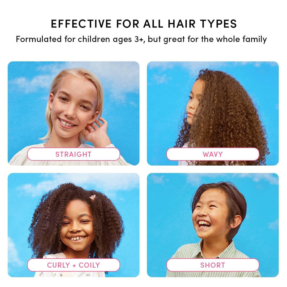 Evereden sulfate-free ingredients label communicates clean, kid-safe care.