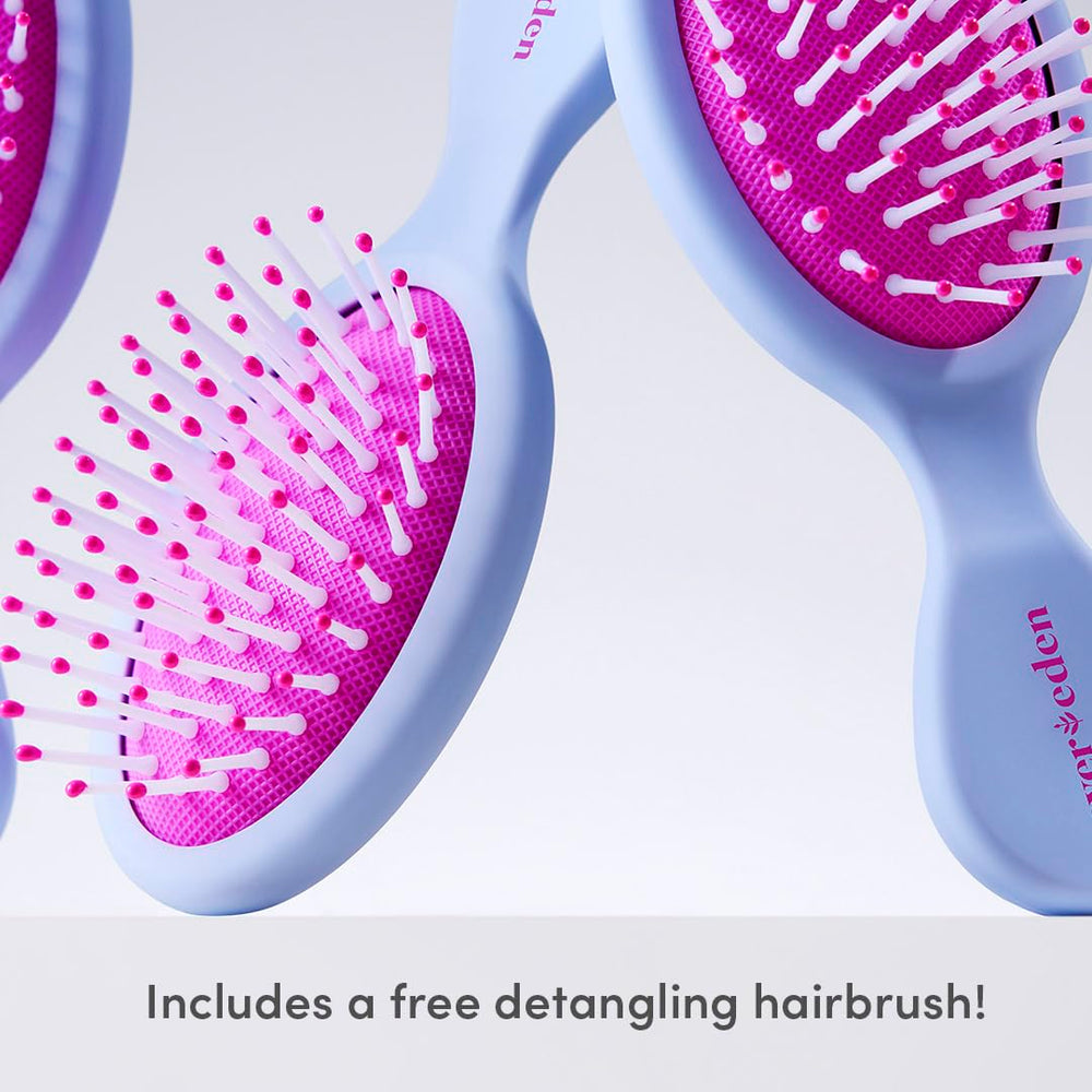 Evereden use case: gentle daily haircare for ages 3+ and family use.
