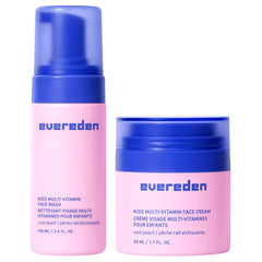 Evereden Kids Happy Face Duo wash bottle for gentle cleansing