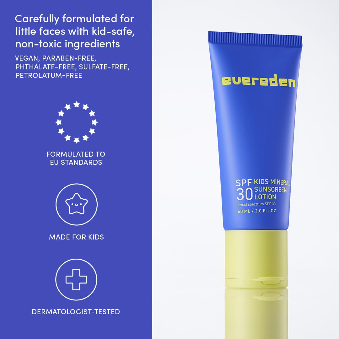 Evereden Kids Hydrating Lotion bottle for lasting moisture