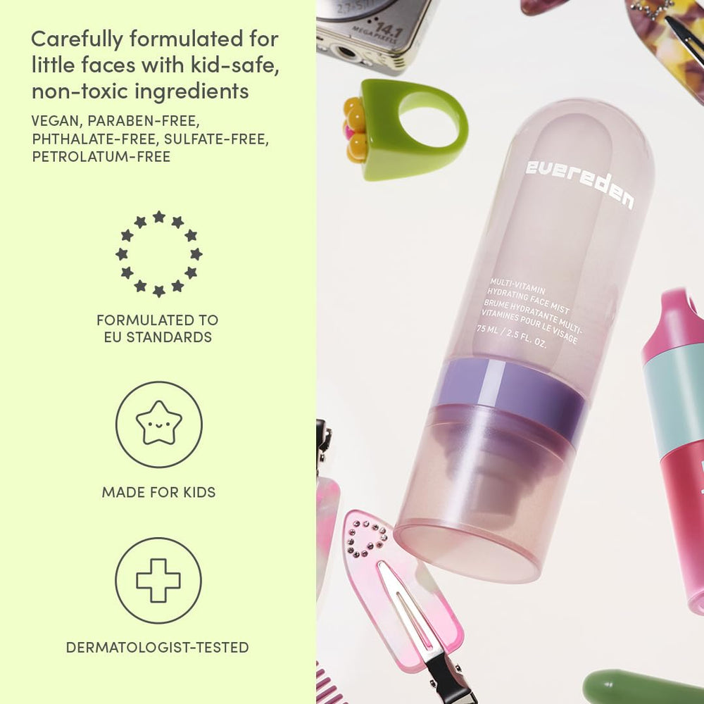 Evereden with dewy finish leaves a soft glow after application