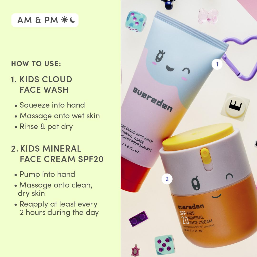 Evereden non-toxic hypoallergenic formula for sensitive kid skin