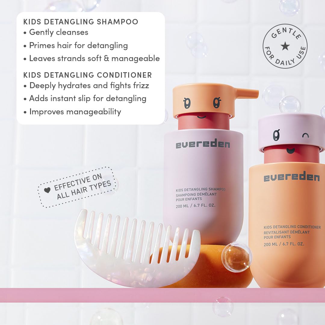 Evereden Kids Routine No Sulfates emphasizes gentle, sulfate-free cleansing