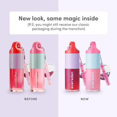 Evereden Sakura Pink bottle adds playful color while keeping lips moisturized.