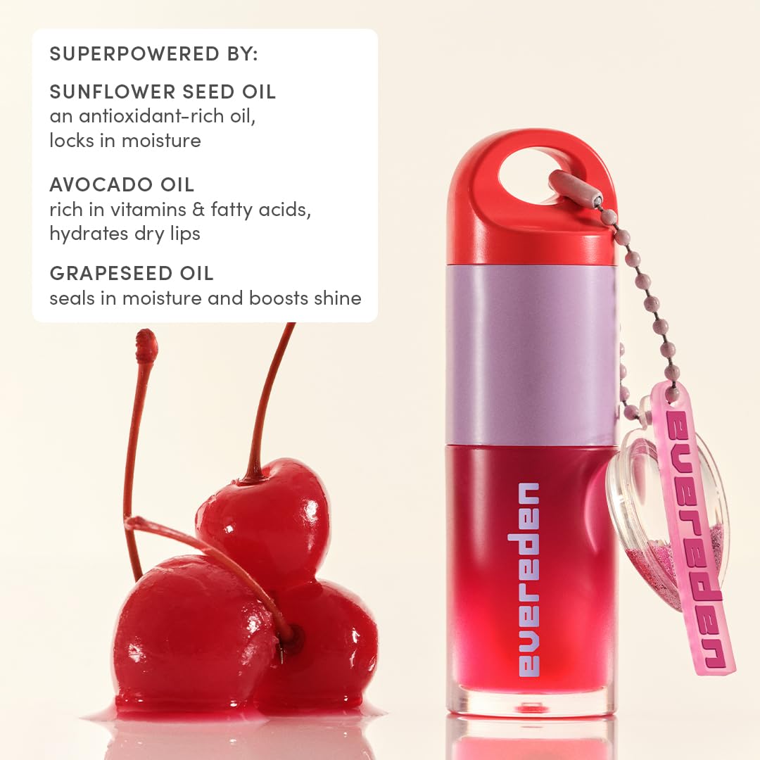 Evereden lip gloss is safe for sensitive skin during creative play.
