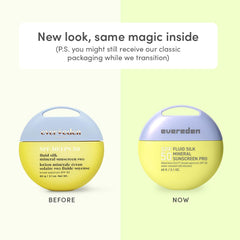 Evereden SPF50 Fluid Silk Mineral Kids Sunscreen applied to the face with quick absorption.